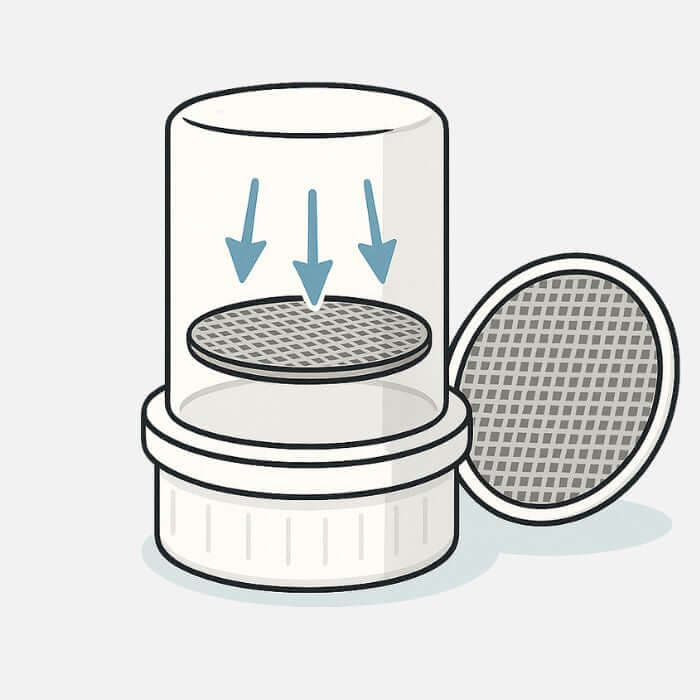 Maillage inox pour filtration